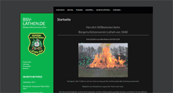 Desktop Screenshot of bsv-lathen.de